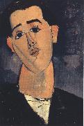 Amedeo Modigliani Portrait of Juan Gris (mk39) painting